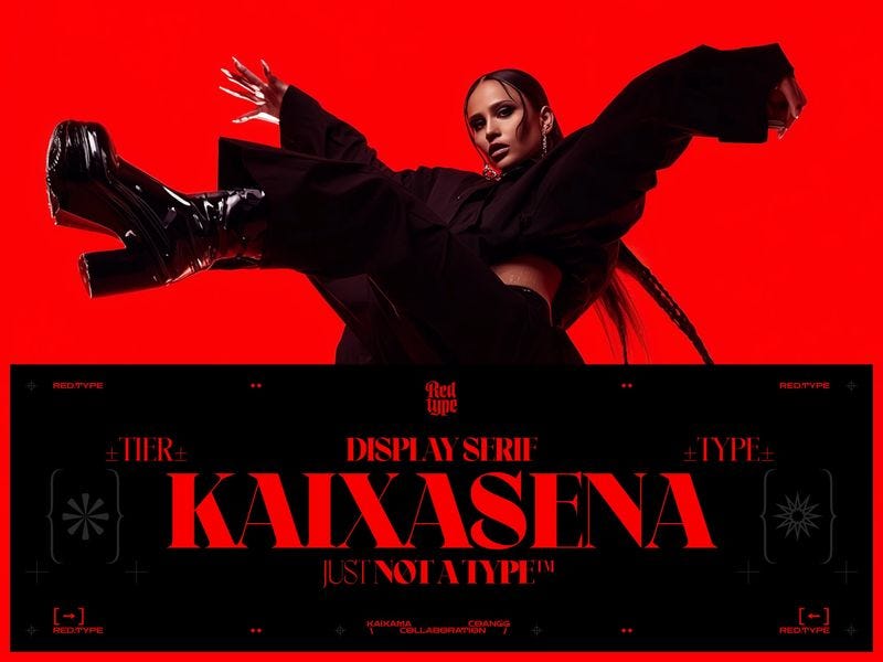 Kaixasena — Display Serif Typeface