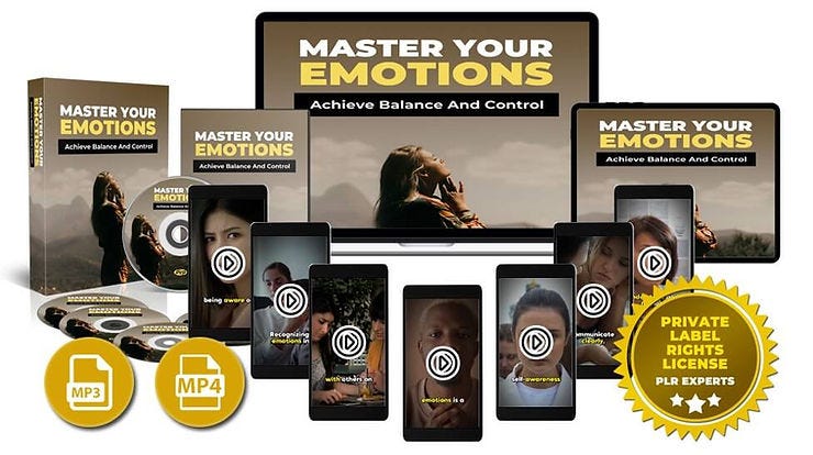 Master Your Emotions PLR Review