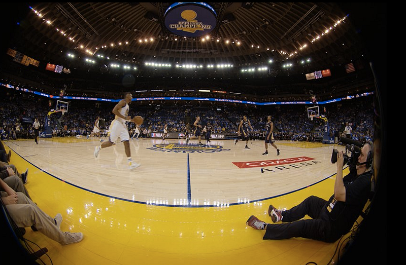 Virtual reality is being pegged as the future of sports consummation. Photo via SportTechie