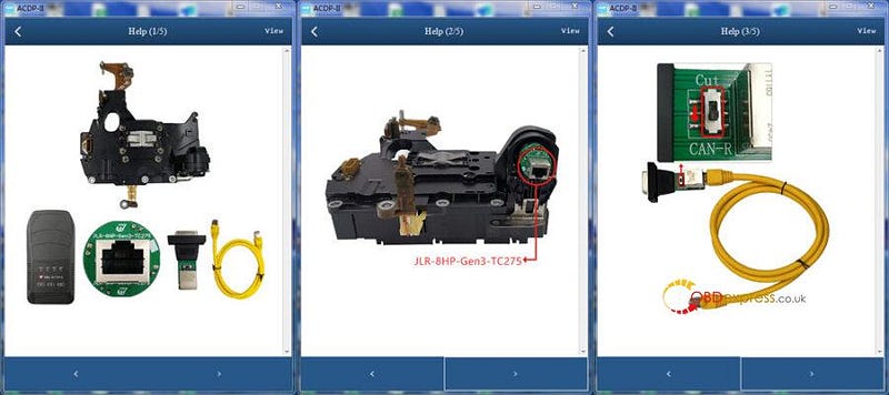 Yanhua ACDP2 with Module 36 Clone ZF-TC1782 TC275 TC277 Gearbox