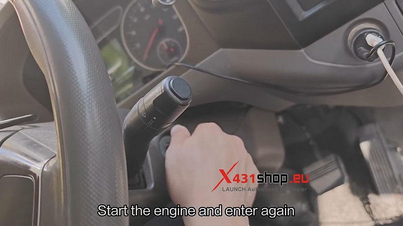 LAUNCH X431 PAD_Foton Aumark トラック エンジン状態監視