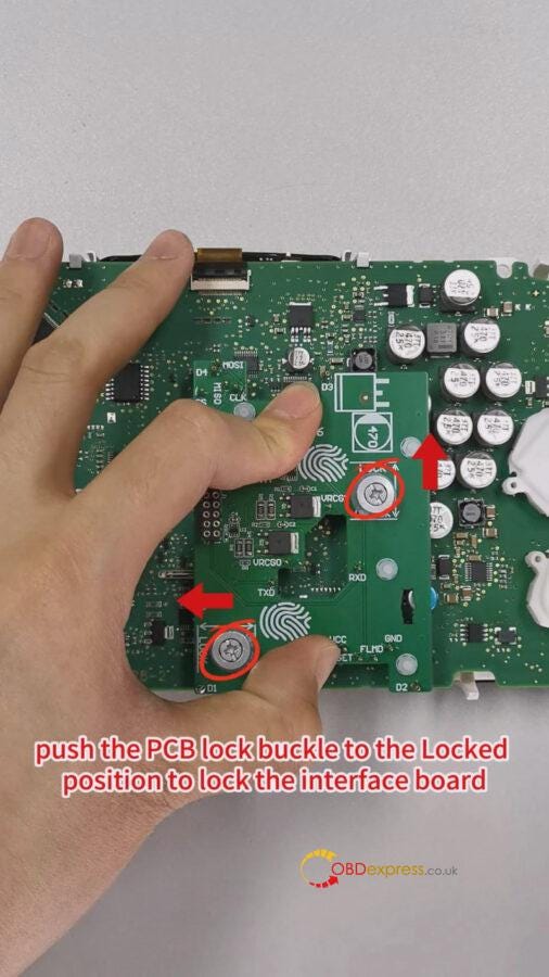 How to install the Yanhua ACDP Module 34 interface board