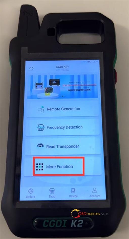 How to Generate VW 5C 5D Dealer Key by CGDI K2
