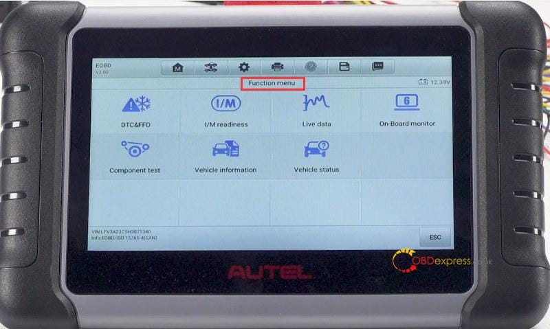 Autel MaxiCOM MK808Z アップグレードおよび登録ガイド