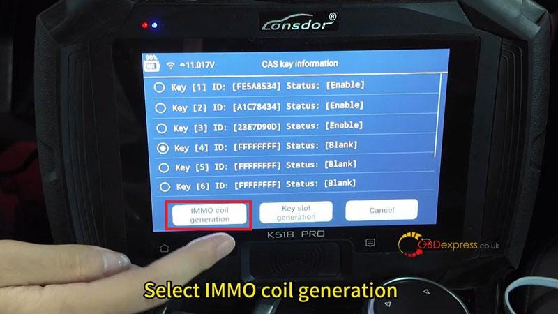 How to Add 2014 BMW X4 Smart Key with Lonsdor K518 Pro