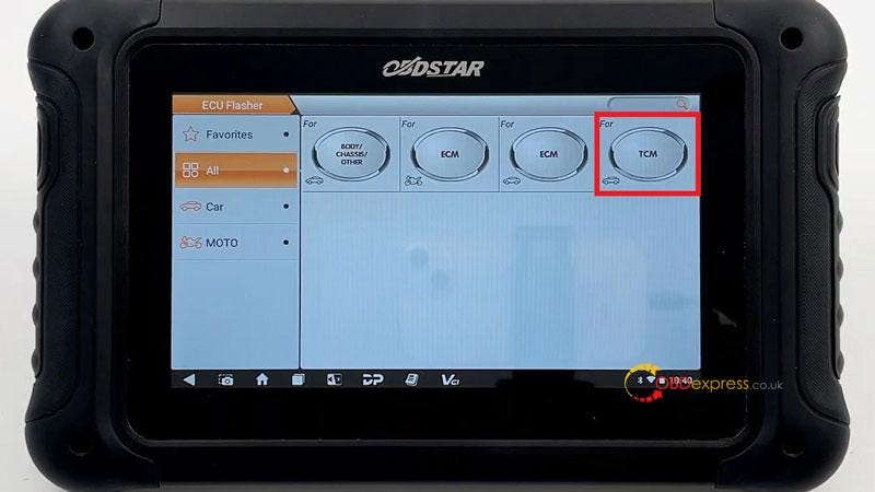 OBDSTAR DC706 Erase Benz SIEMENS VGS2-NAG2 TCM Data