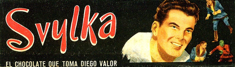 "Svylka", el chocolate que tomaba Diego Valor