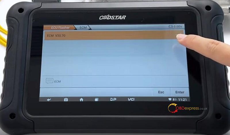Chrysler Continental GPEC2A ECU Read and Write with OBDSTAR DC706