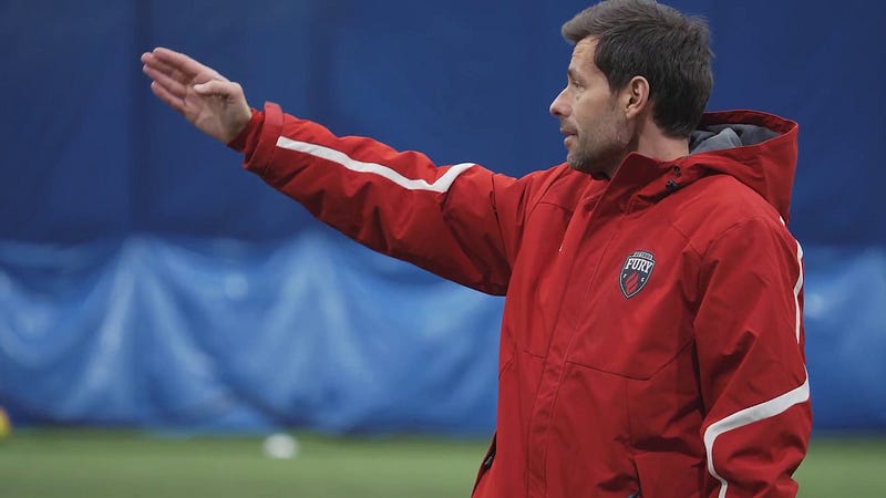 Ottawa Fury FC coach Nikola Popovic