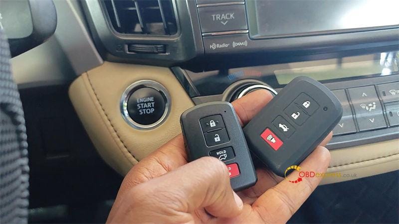 XTOOL D7 Add 2018 Toyota RAV4_Camry_Corolla Smart Key