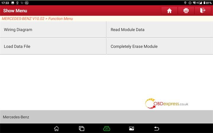 How to Erase Renew Benz VGS3 NAG2 TCU by LAUNCH X431 PRO5