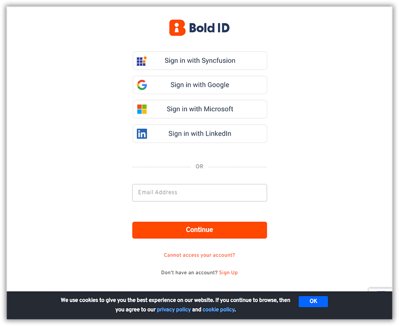 Login Window