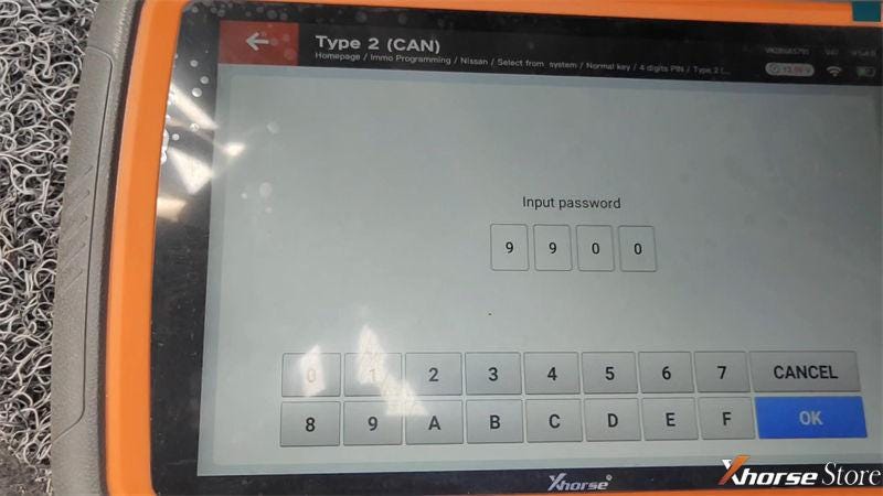 Nissan Datsun add key use Xhorse VVDI Key Tool Plus