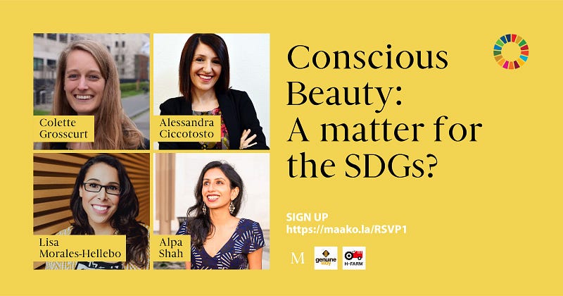 Conscious Beauty: A Matter For The SDG’s?