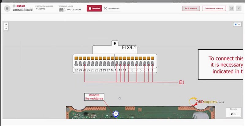 How to Unlock Bosch MD1CS003 ECU by Flex Boot Glitch