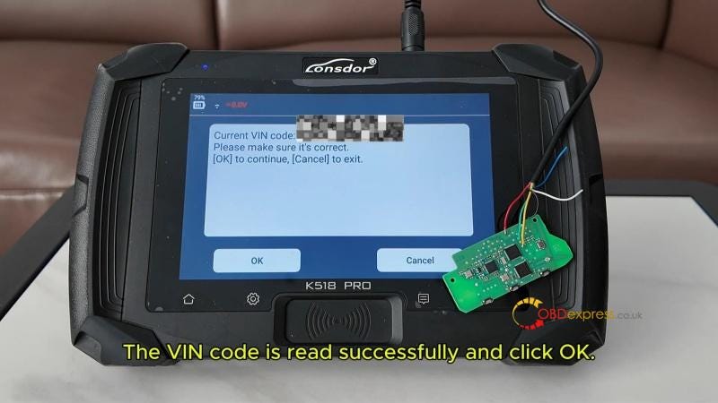 Lonsdor K518 Pro Add 2025 BMW X3 UWB Smart Key Success