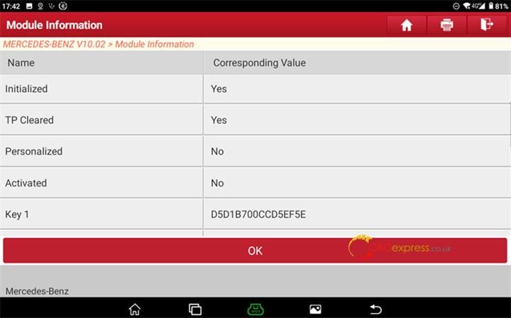 How to Erase Renew Benz VGS3 NAG2 TCU by LAUNCH X431 PRO5