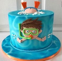 Children theme Jesus Birthday Cake