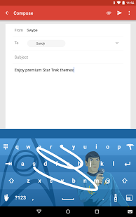Swype Keyboard Trial Screenshot