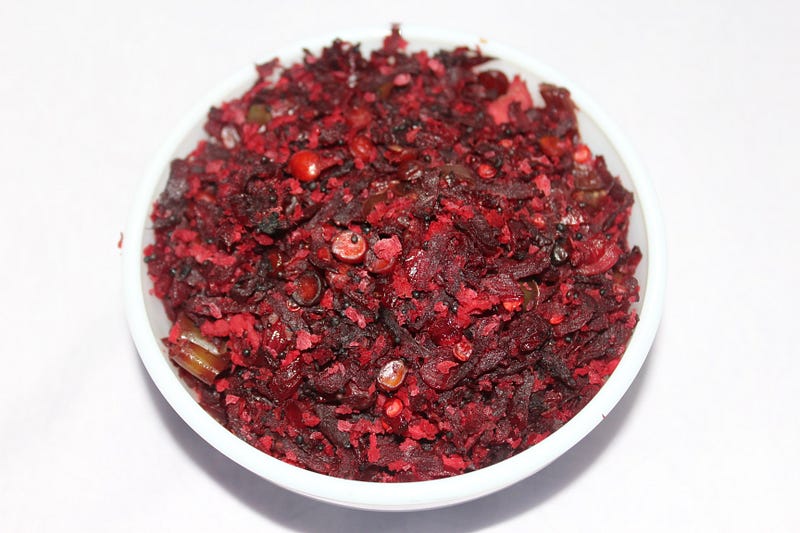 Beetroot Poriyal