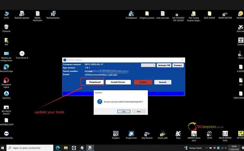 How to Install PADFLASH Software and Driver