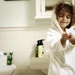 Small bathroom? Try one of these space-saving hacks.