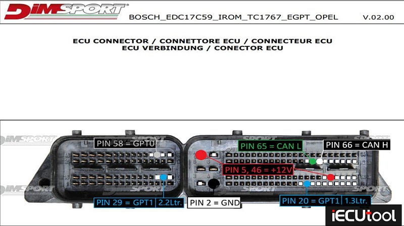 Does PCMTuner support Opel EDC17C59