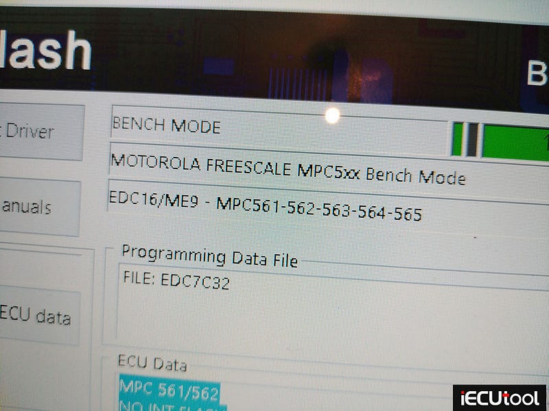 PADFlash Read DAF Truck ECU EDC7C32