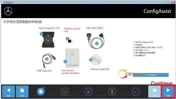 Configure VXDIAG Benz C6