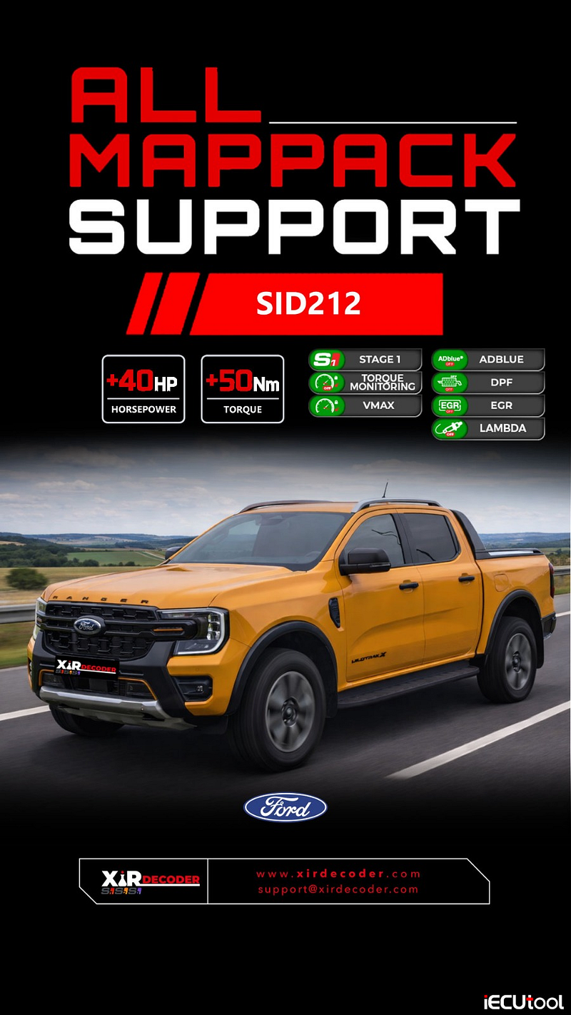 XirDecoder Update Ford SID212 ECU Tuning