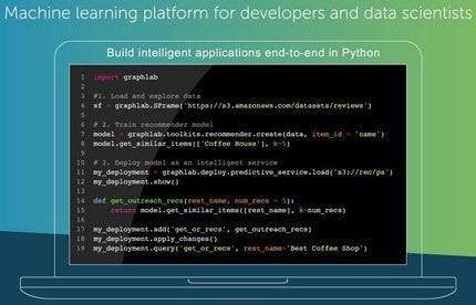 Turi: Machine learning platform for developers and data scientists  via @pygeek