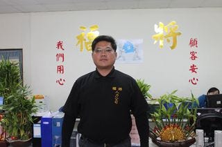 廖國泰開設福將搬家貨運公司，開啟嶄新人生，也幫助更多的更生人。謝鈺清／攝影
