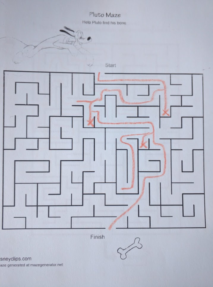 problem solving maze game