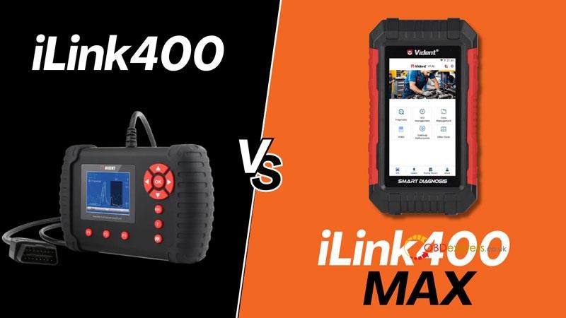 VIDENT iLink400 vs iLink400 MAX