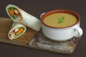 Lahori-Chharga Chicken Wrap (Non Veg) (1)