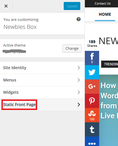 wp-static-page