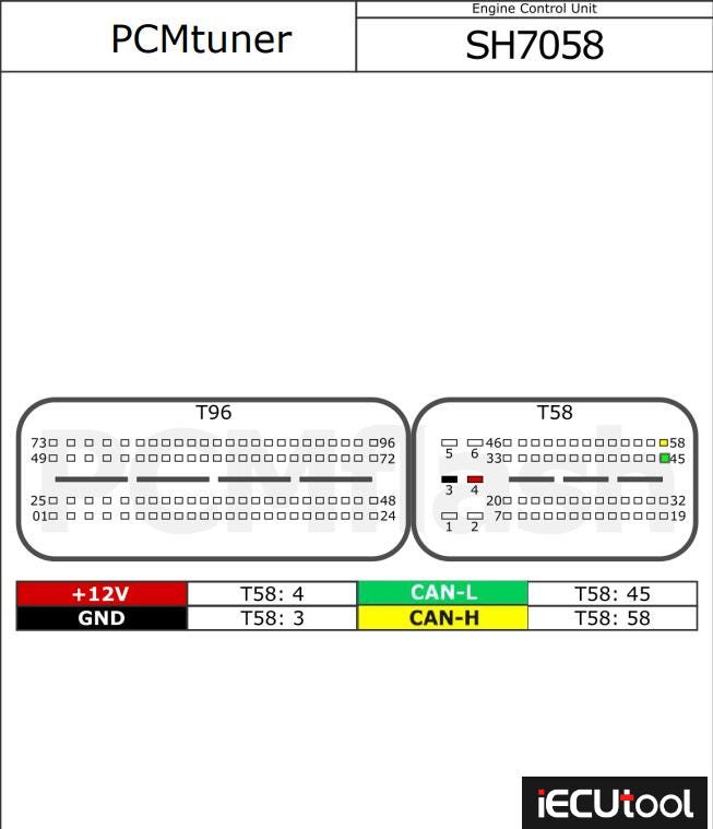 SH705x Bootloader Denso from PCMtuner module 42