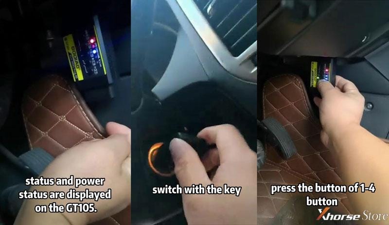 Xhorse VVDI Pad program Mitsubishi key via OBD