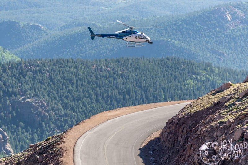 Pikes Peak Hill Climb Helicopter