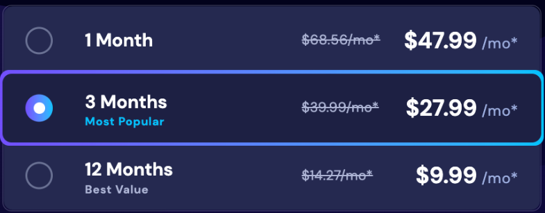 EyeZy pricing tier