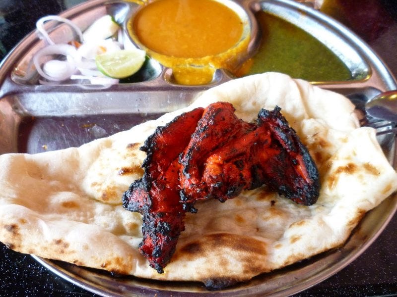 Tandoori Chicken + Naan 