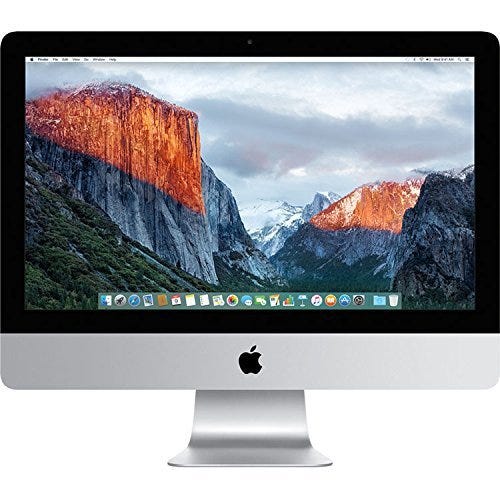 Apple iMac MK142LL/A 21.5-Inch Desktop (NEWEST VERSION)