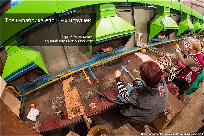 Фабрика елочных игрушек