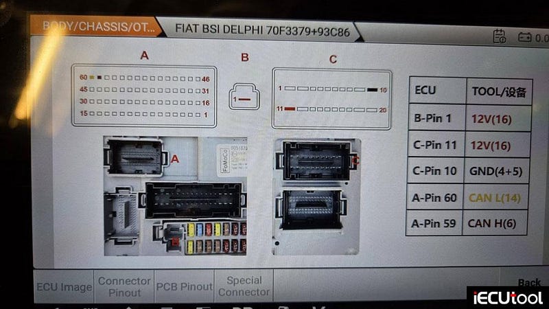 OBDSTAR DC706 Failed to Read Ford KA BSI Solution