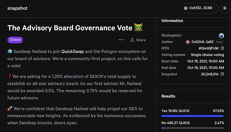 2021-10-27_Welcoming-Sandeep-Nailwal---Polygon-s-Co-Founder---to-QuickSwap-s-Advisory-Board-21fd102e9a45