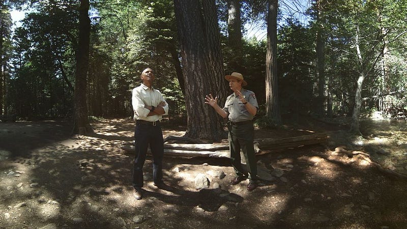 Touring Yosemite with President Obama in VR is an amazing, meditative experience