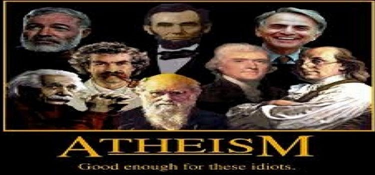 atheism vs evolution