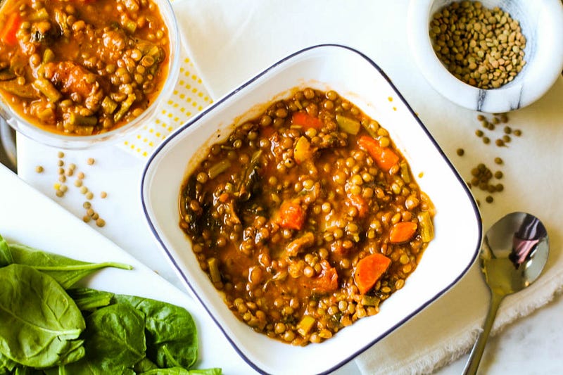Lentil soup