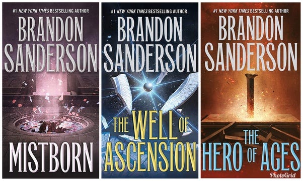 “Mistborn” by Brandon Sanderson