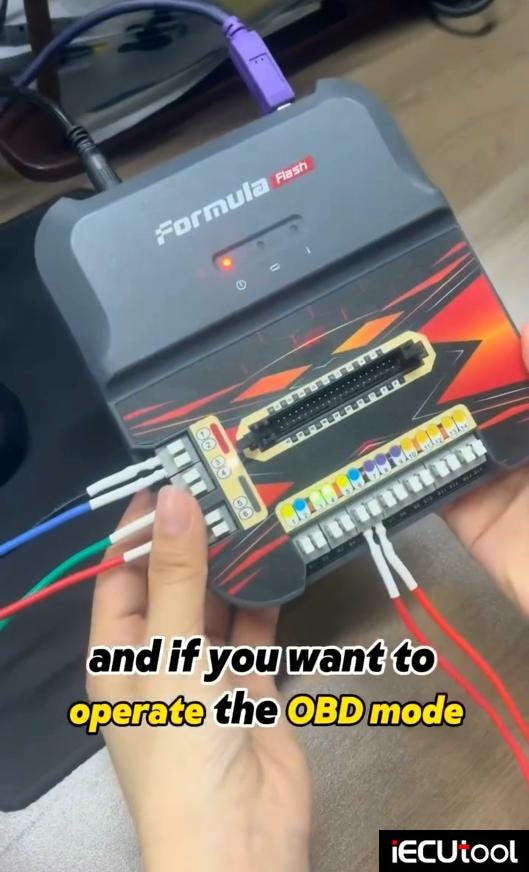 FormulaFlash Read and Write GM E88 ECM on Bench